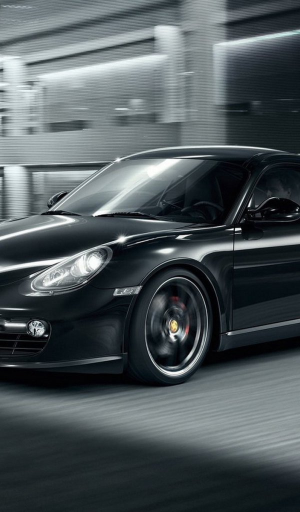 Porsche-Cayman S Black Edition