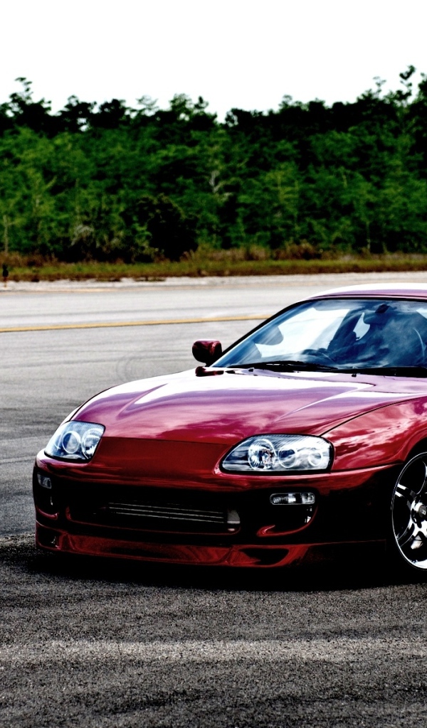 Toyota Supra Red