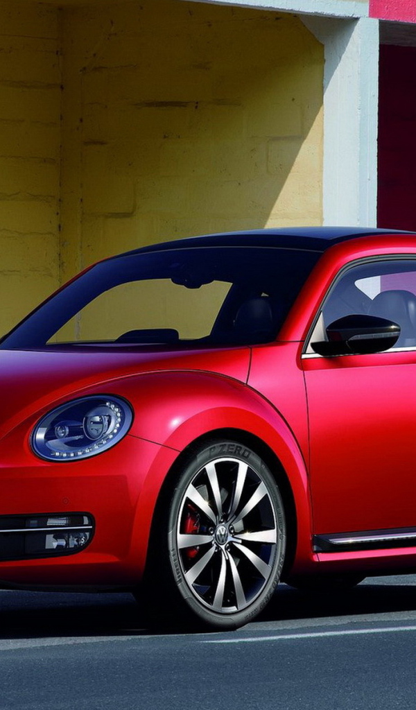 red Volkswagen-Beetle