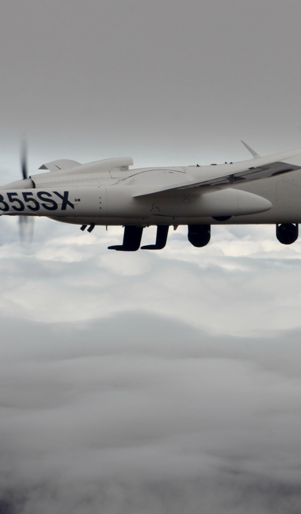 Самолет в небе