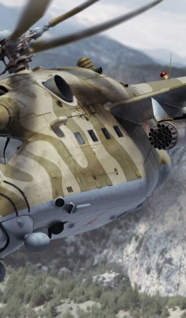 Bертолёт МИ-24