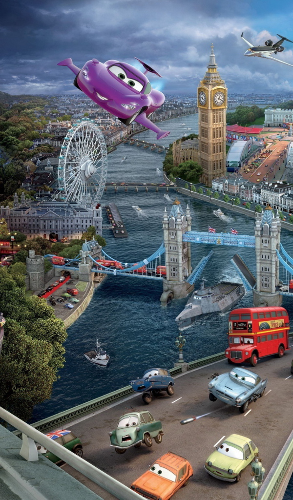 мультфильм Тачки часть 2