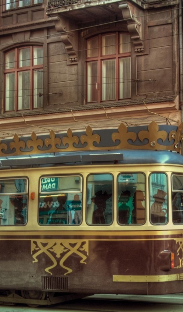 Старый трамвай