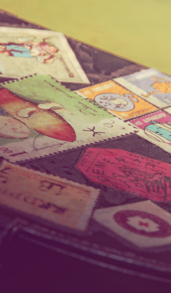 Сумка с марками