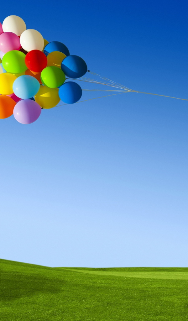 Девушка и воздушные шары