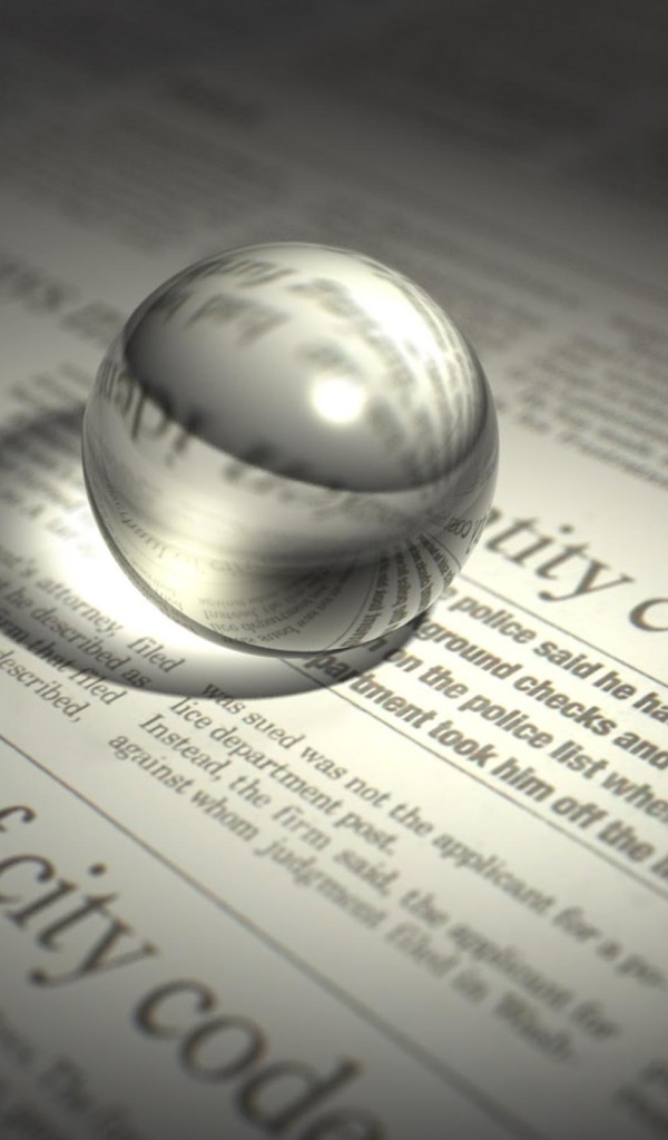 Стеклянный шар