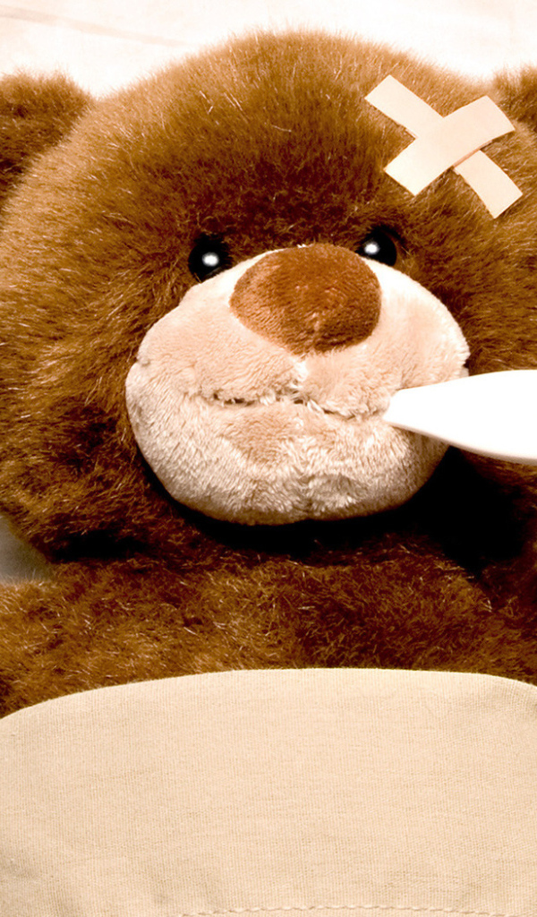 Заболевший мишка