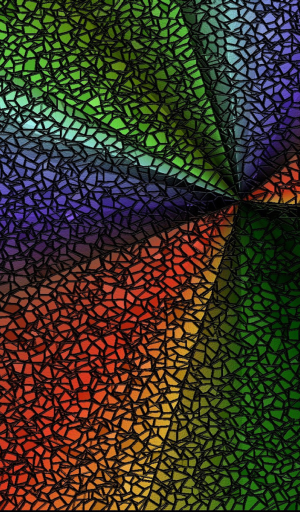 Радужная мозаика