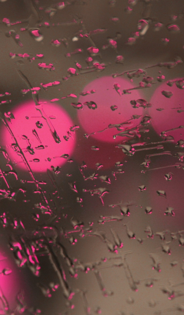 Капли дождя