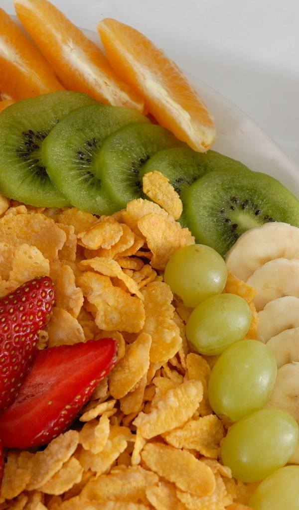Хлопья с фруктами