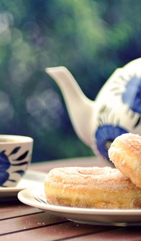 Пончики к чаю