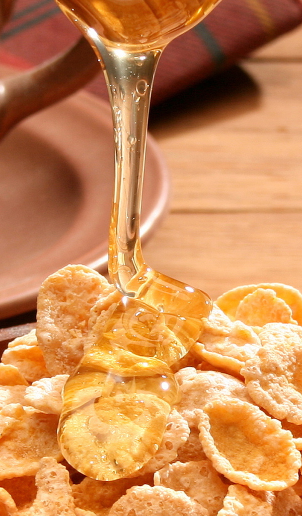 Хлопья с медом