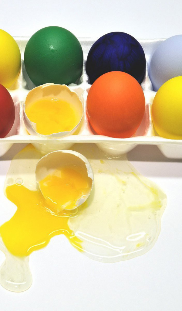 Крашеные яйца