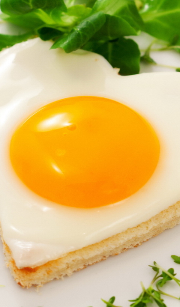 Яичница с зеленью