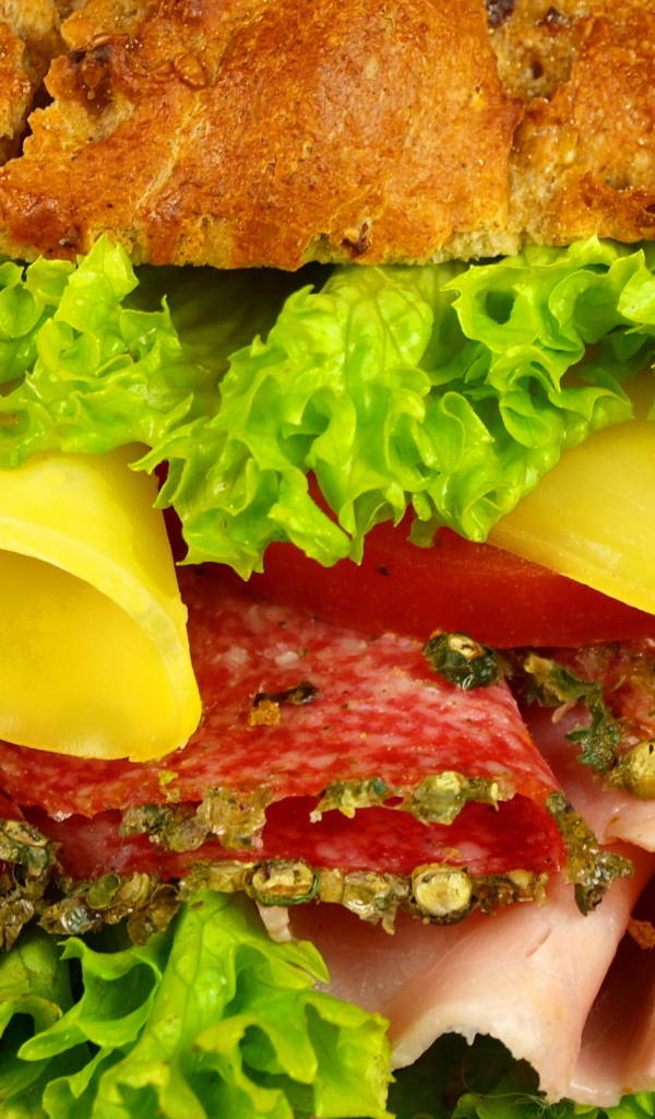 Вкусный бутерброд