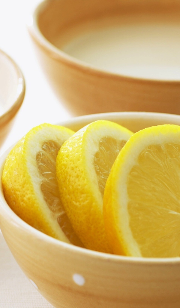 Кружочки лимона