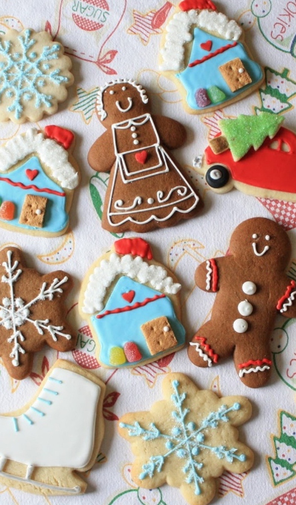 Фигурки из печенья