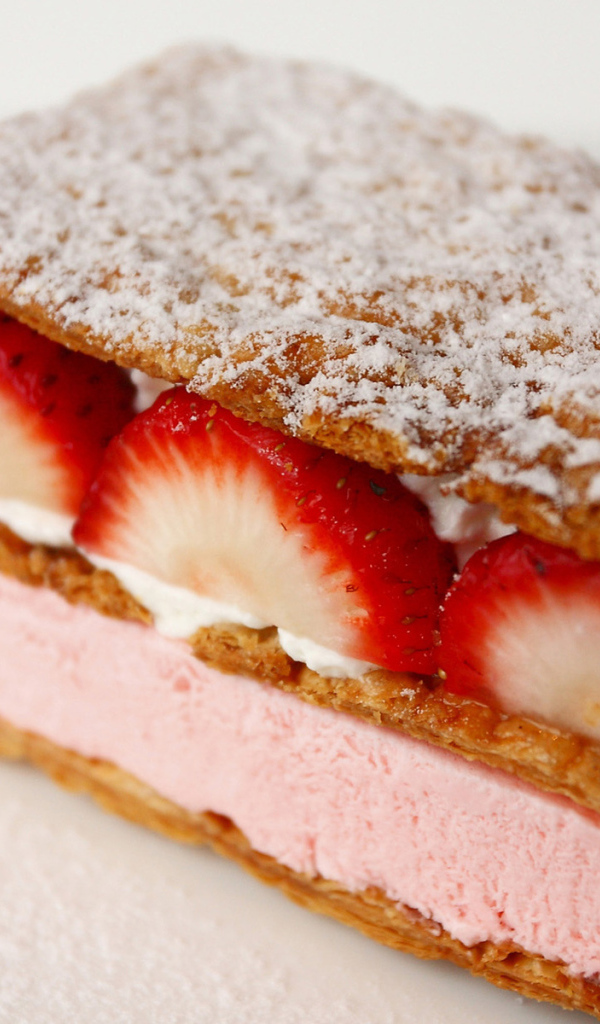 Фруктовое пирожное