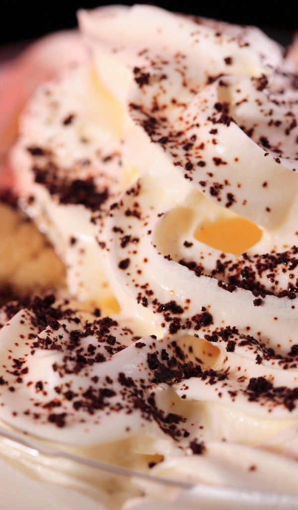 Мороженое с шоколадной крошкой