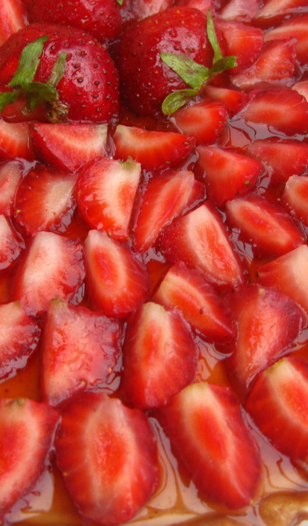 Клубничный пирог