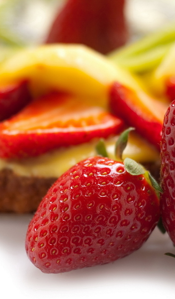 Клубничный пирог