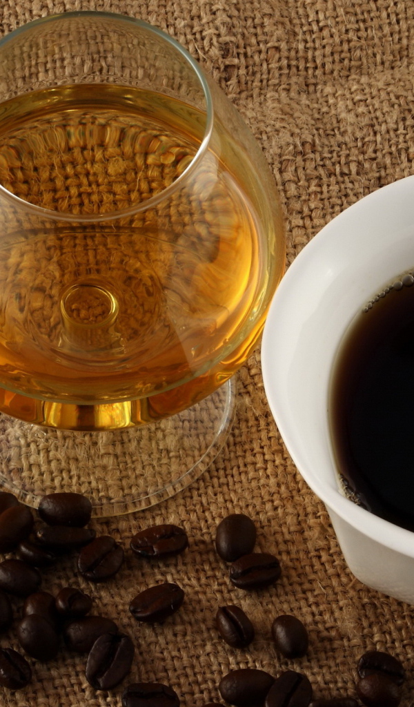 Коньяк и кофе