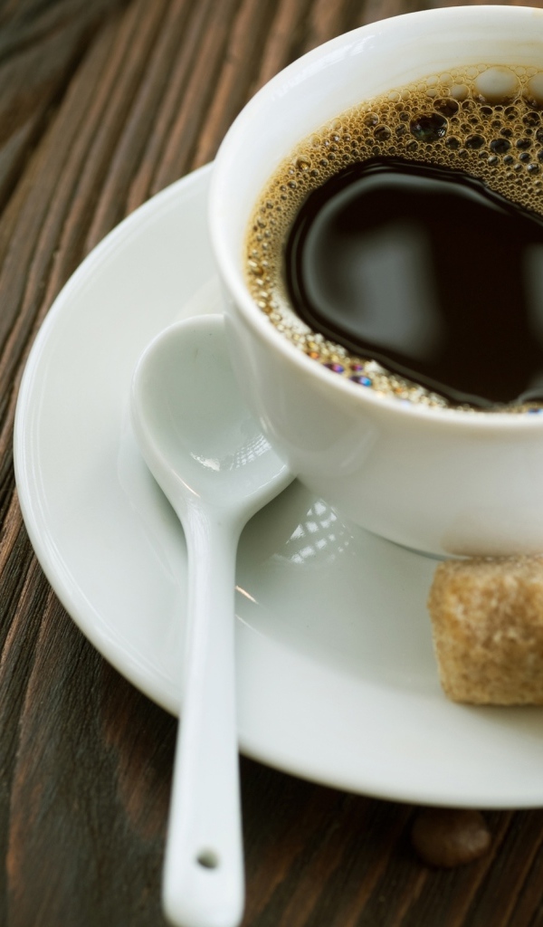 Чашка, кофе, сахар