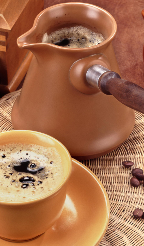 Свежесваренный кофе