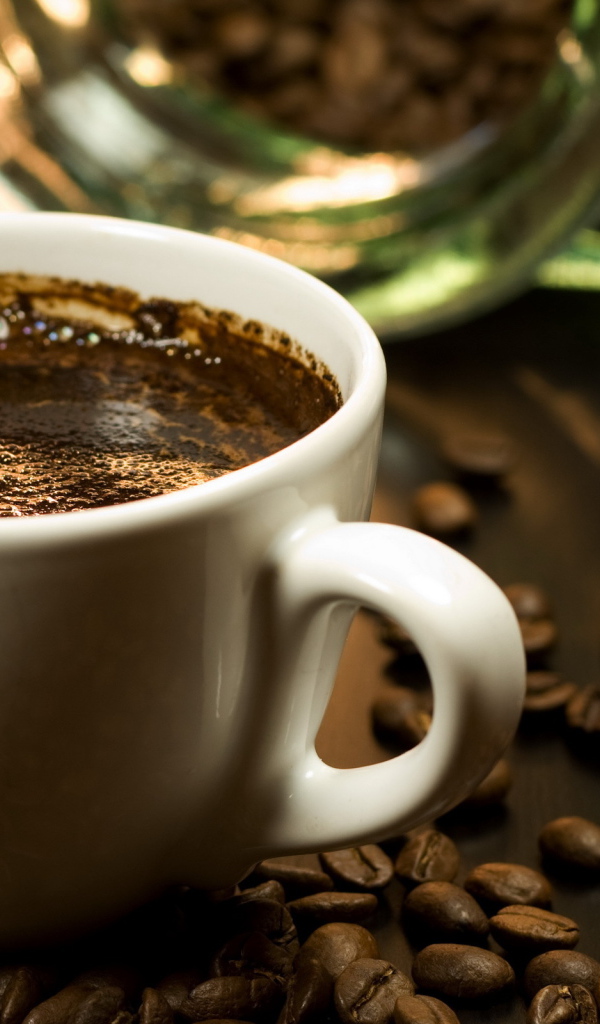 Крепкий кофе