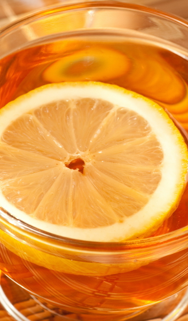 Чай с лимоном