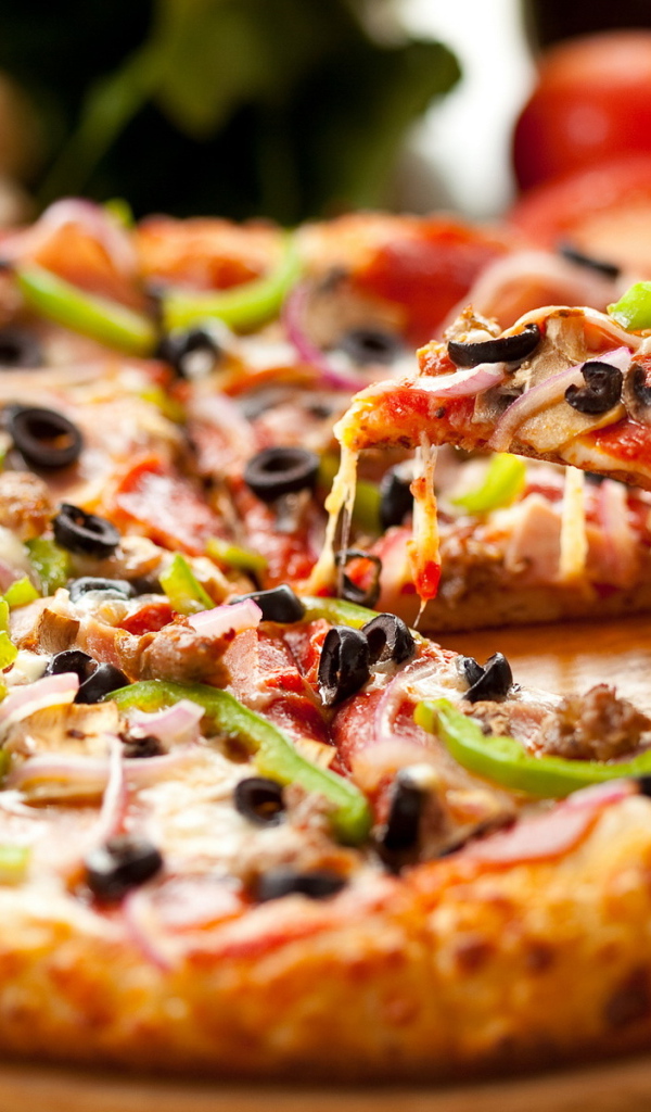 Вкусная пицца