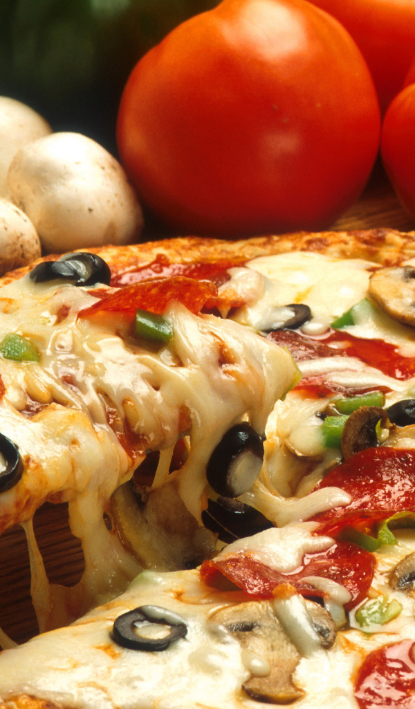 Свежая пицца