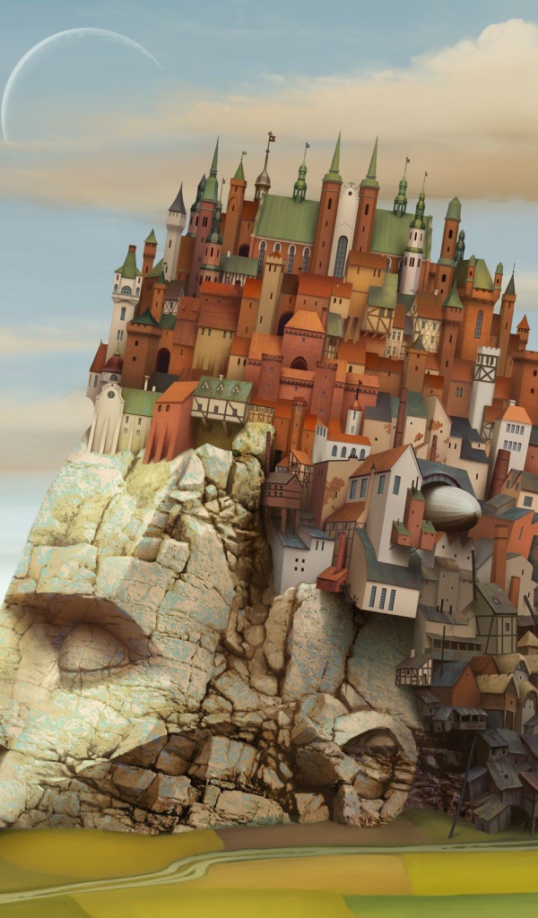 Замок на голове