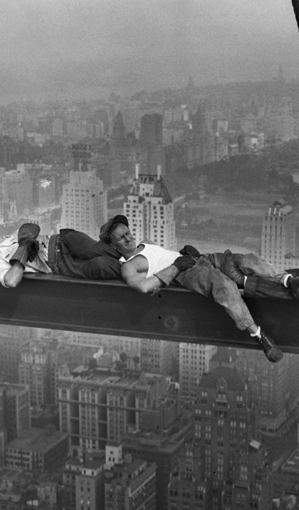 Так отдыхают монтажники