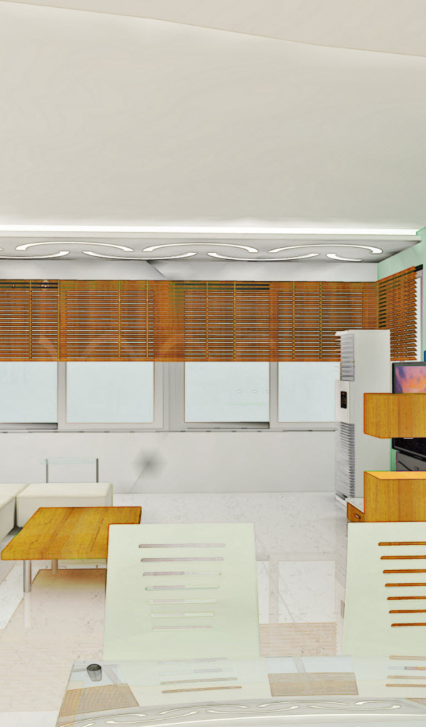 Компьютерный дизайн комнаты