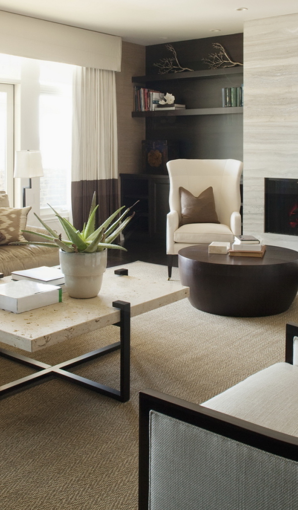 Интерьер гостинной