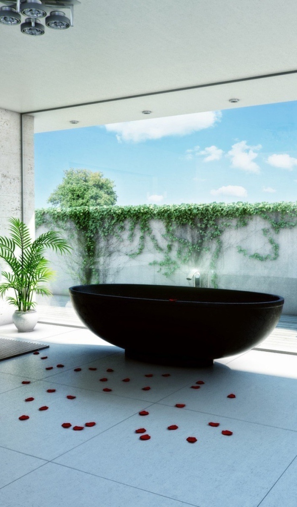 Оригинальная ванная комната