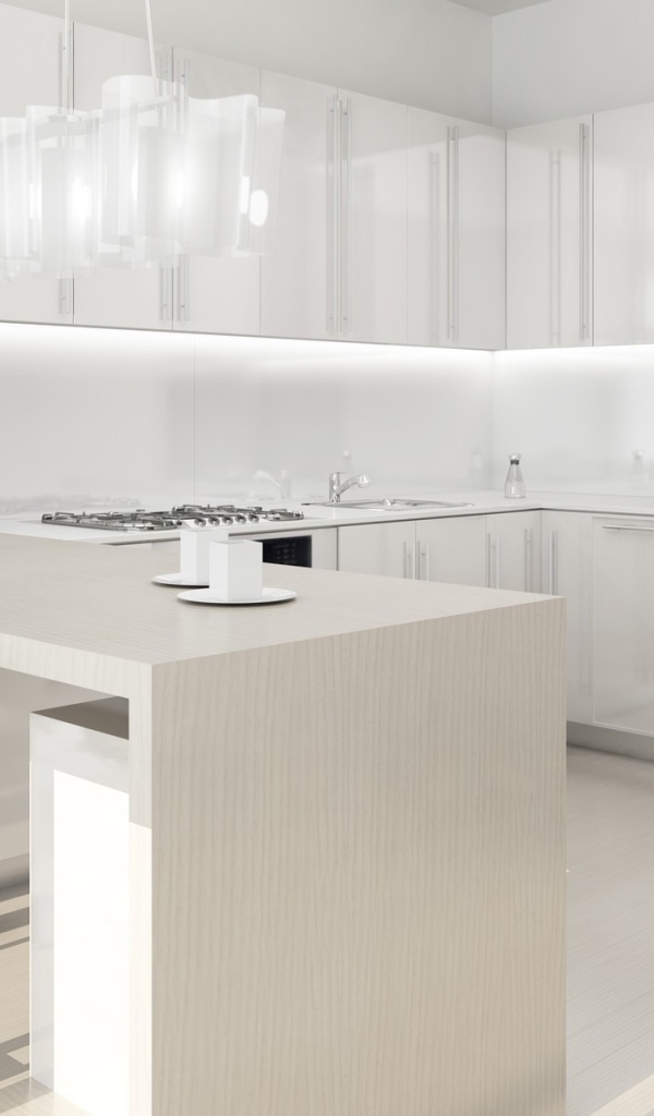 Белоснежная кухня