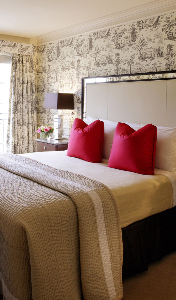 Стильная спальная комната