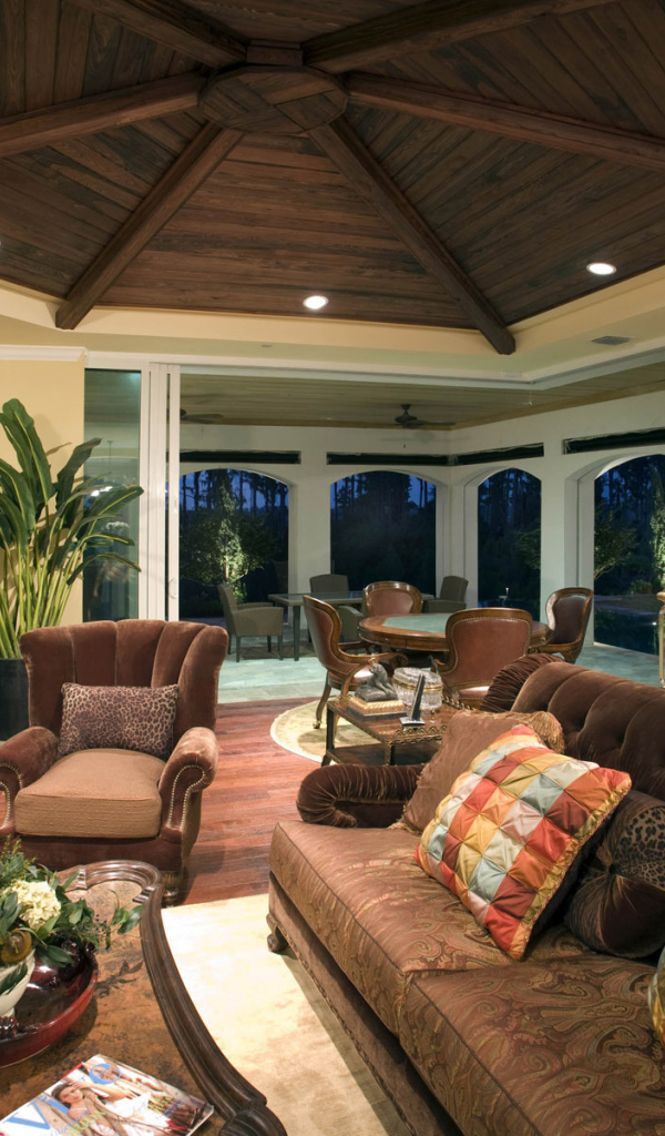 Деревянные потолки