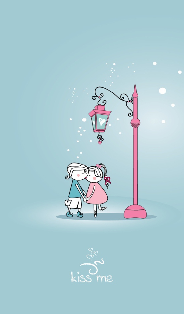 Поцелуй под фонарем