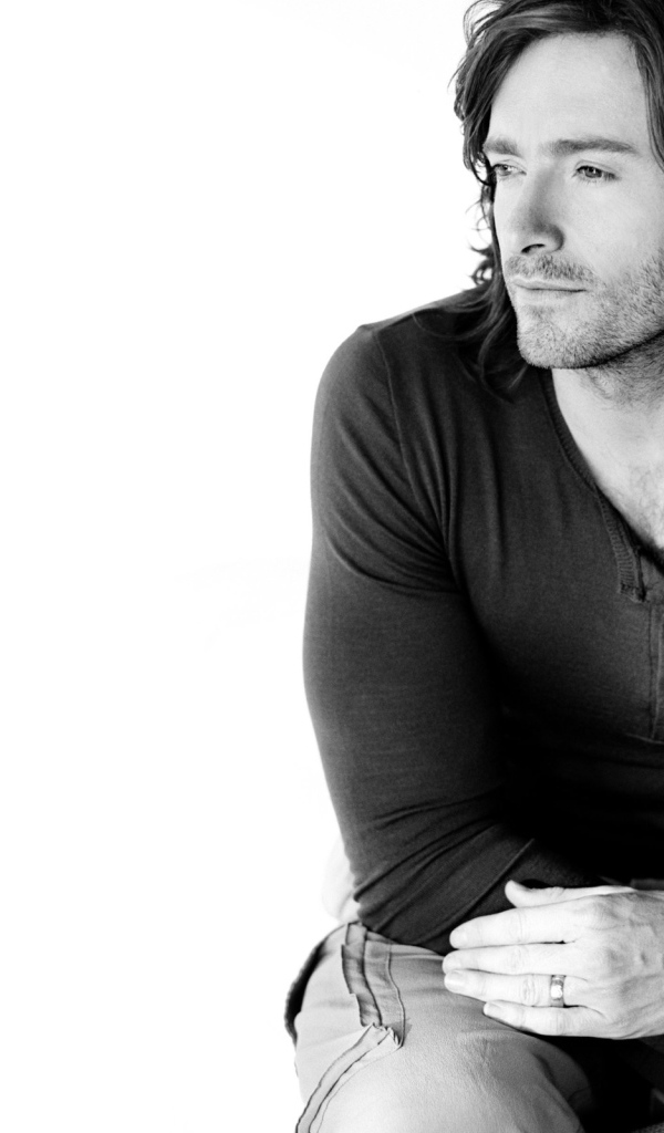 thoughtful Hugh Jackman