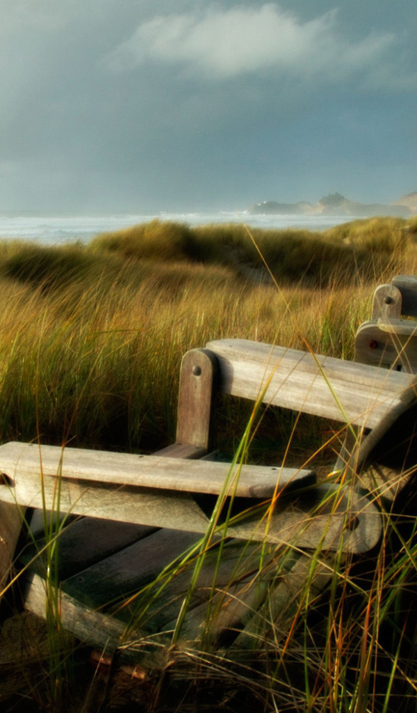 Стулья на берегу