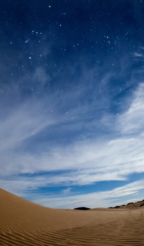 Пустыня ночью