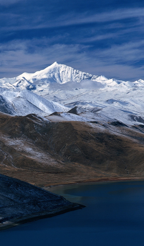 Озеро среди гор