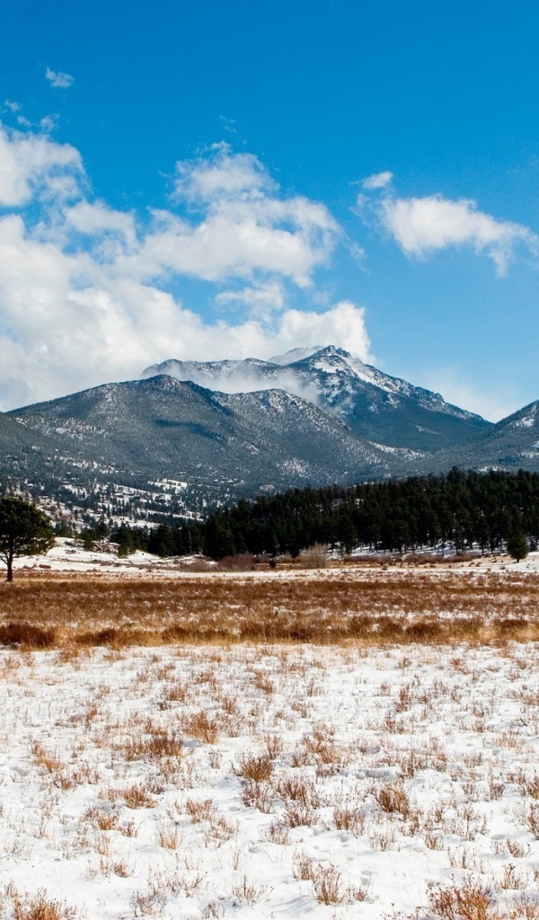 Горы на горизонте
