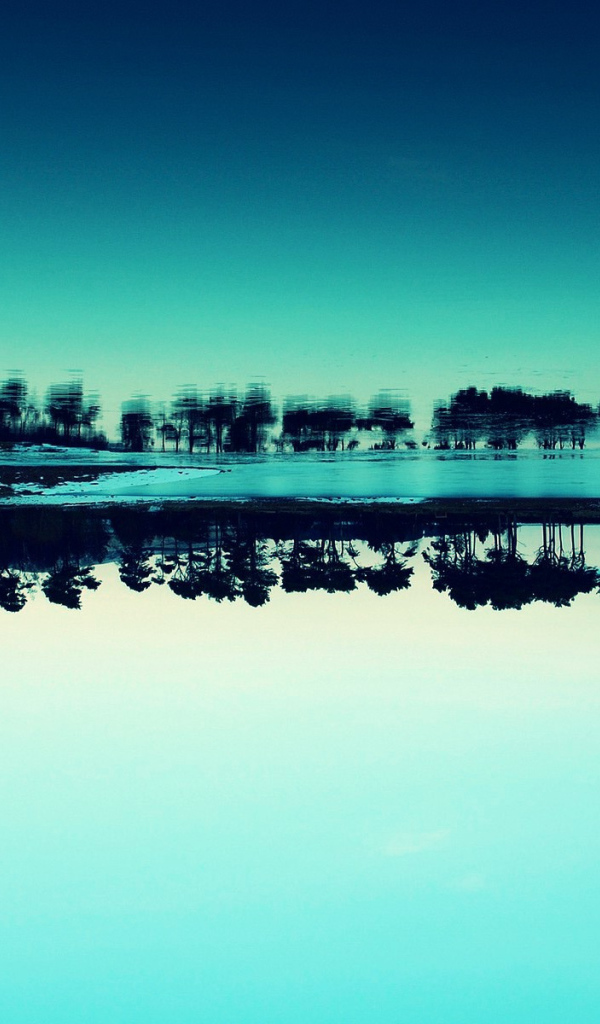 Голубое отражение