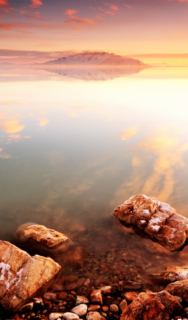 Побережье на закате