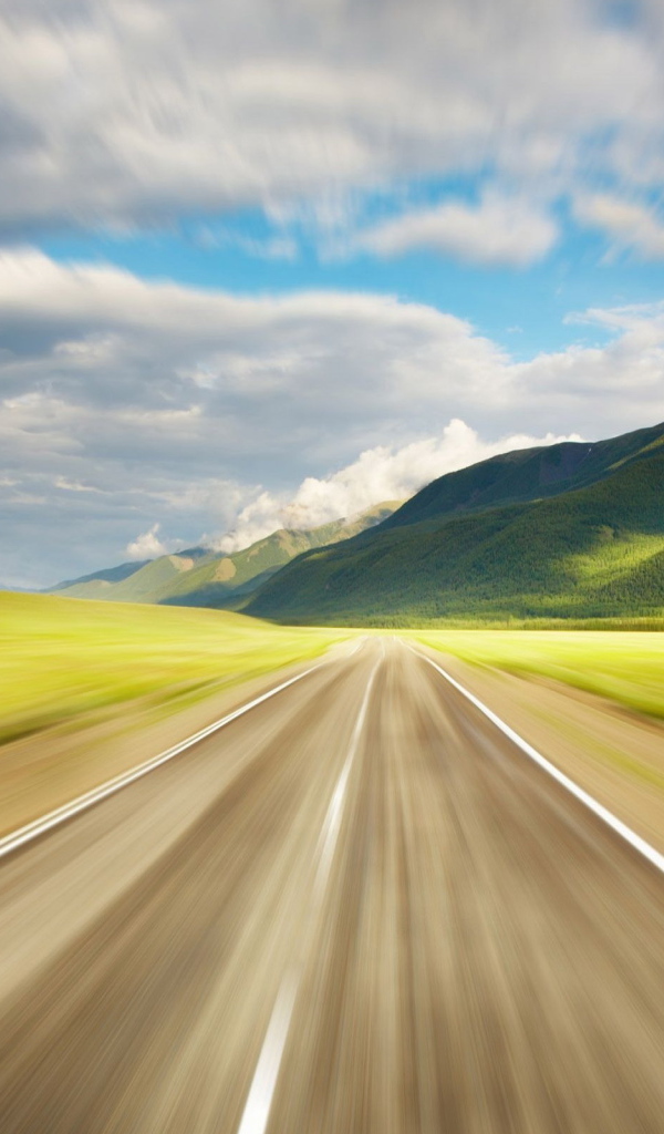 Дорога на скорости