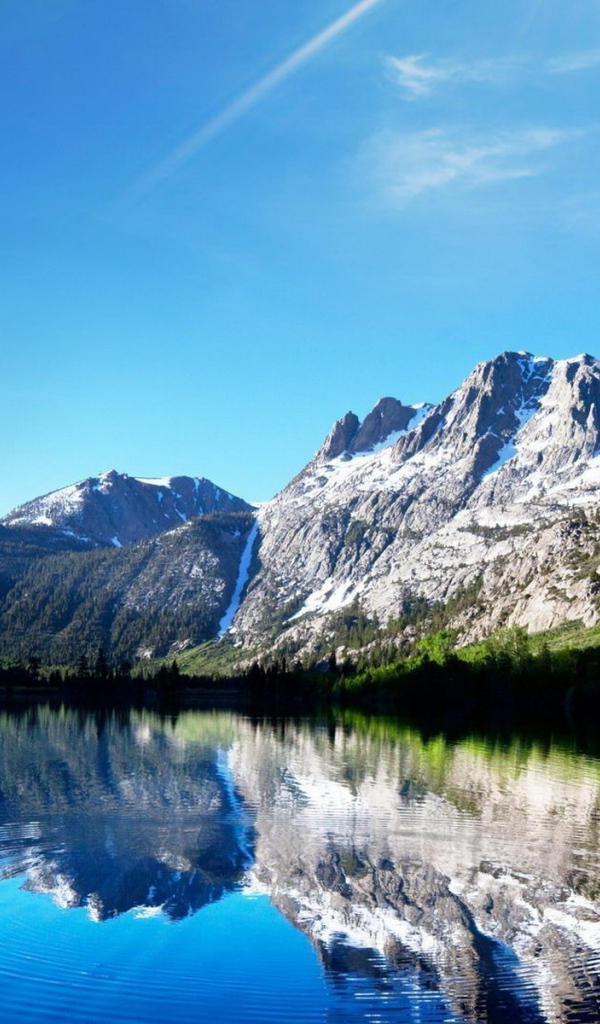 Озеро среди гор